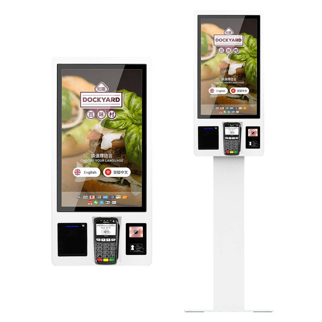 32 inch PACP Touchscreen Self-ordering Kiosk